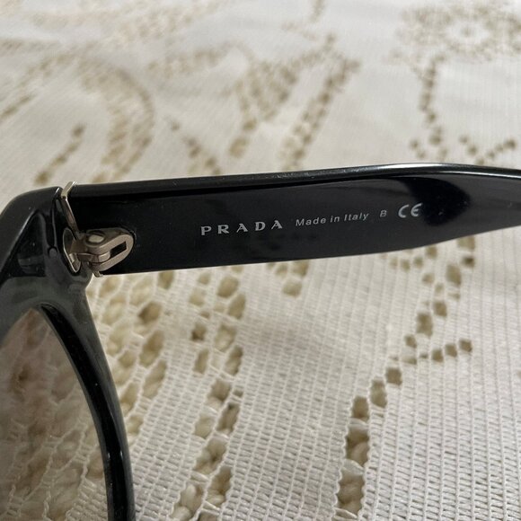 Prada Black Cat-Eye Sunglasses - Picture 4 of 5